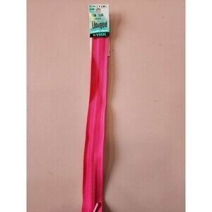 YKK New Unique Invisible Zipper 9in Fuschia Color 516, ART 0309